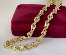 Deluxe Halskette 7mm 585er RG