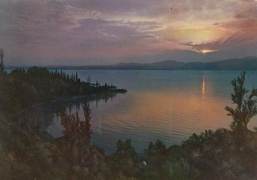 Alte postkarte lago - -, di