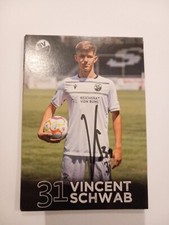 Signierte AK Vincent Schwab SV