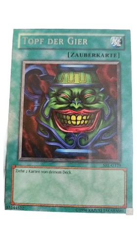 Konami topf der - yu-gi-oh!, gier
