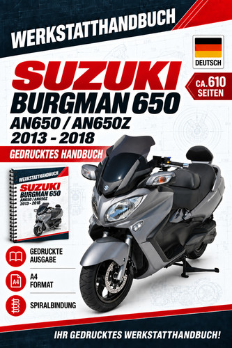 Suzuki burgman 650 an650 - 650,