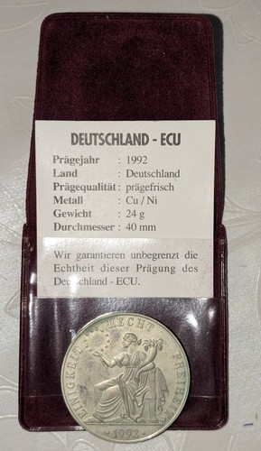 Münze deutschland ecu - deutschland,