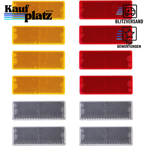 Reflektoren kit stück rot - kit,
