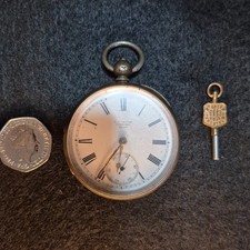 GROßE antike Sterling Silber