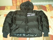 Original Moncler Daunenjacke Mazod Grenoble TG 4 Etikett NEU Schwarz XL L 52