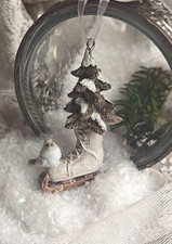 Christbaumschmuck Schlittschuh