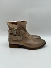 SPM Damen Lederstiefel Gold