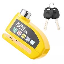 Motorrad Schloss Bremsscheibenschloss Motorradschloss Scheibenbremse mit Alarm