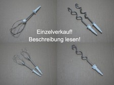 Bosch Siеmens Rührhaken Knethaken Quirls Schneebesen für Handmixer Handrührgerät