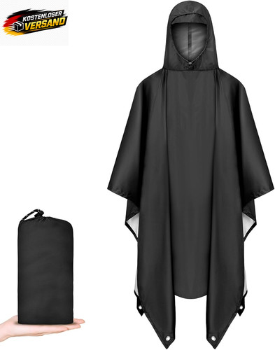 Regenponcho unisex wasserdicht - regenponcho,