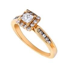 14K Gelbgold Prinzessin