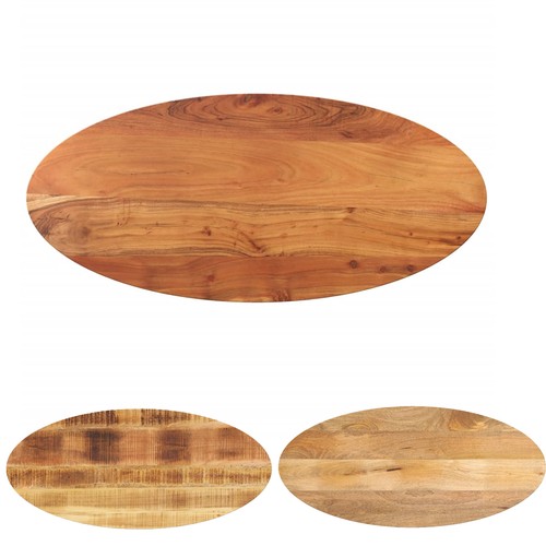Tischplatte oval holzplatte - tischplatte,