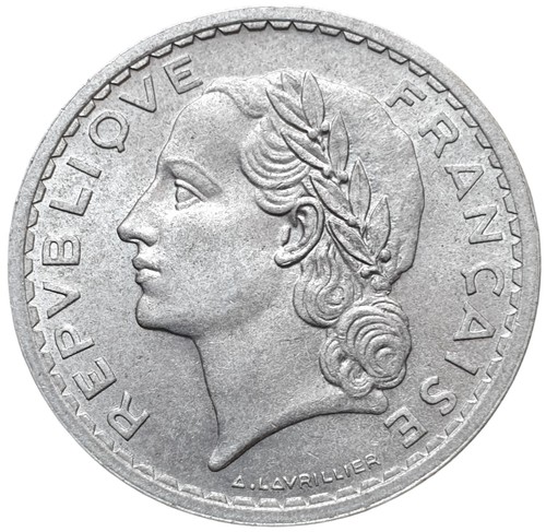 Frankreich 1950 münze - frankreich, 5
