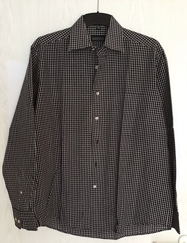 Hemd herren langarm kariert - herren,