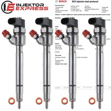 4x 0445110238 Einspritzdüse