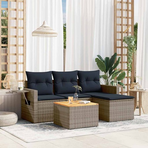 Gartensofa set mit kissen - gartensofa,