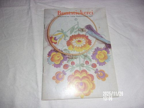 Heft buntstickerei von 1979 - heft, "buntstickerei"