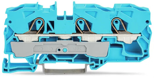 Durchgangsklemme 10mm blau - 10mm²,