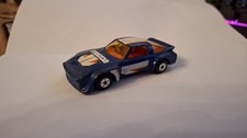 Matchbox Mazda RX-7 – 1:58 – blau/orange – Made in Macau 1982 – Vintage Diecast