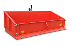 Heckcontainer mechanisch kippbar Heckmulde Kippmulde 180cm Kleintraktor ab 25 PS