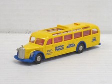 Mercedes-Benz O 5000 Bus "Modellbahn Pietsch" in gelb ohne Box Brekina 1:87