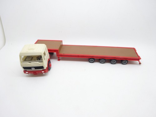Herpa mercedes tieflader - mercedes,
