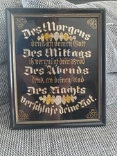 Altes bild mit Spruch