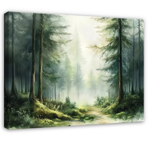 Leinwand bilder wald - bilder, grün