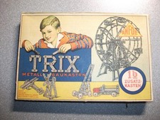 Trix Metall Baukasten 1b Zusatz-Kasten von Firma Anfoe neuwertig