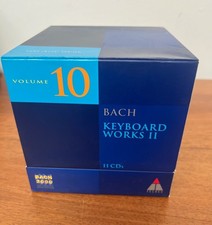 Bach Edition 2000: Vol. 10 Keyboard Works 2 (1999, 11 CD Box, Teldec)