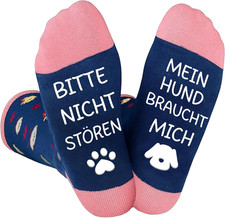 Lustige Socken Hundebesitzer