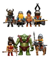 Playmobil Zwerg Figur Zwergenkrieger Krieger Mittelalter Troll - Konvolut Set