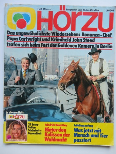 Hörzu 1983 lorne green - lorne,