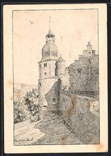 Künstler-AK Heidenheim a