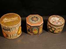 3x alte Blechdose Brandt