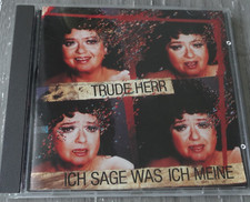 CD ALBUM TRUDE HERR ICH SAGE WAS ICH MEINE mit Niemals geht man so ganz, Föhlenz