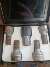 Radsicherungssatz Felgenschloss silber Original Mercedes-Benz "kurz"