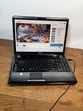 Toshiba Satellite P300-1CL 17 Zoll Laptop For Parts Akku Defekt OHNE NETZTEIL