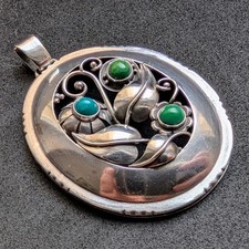 Jugendstil Anhänger 800