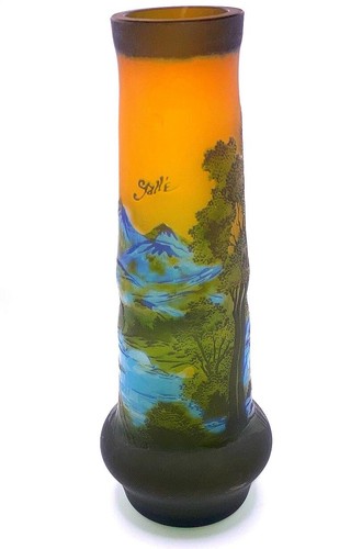Jugendstil vase gallé - vase,