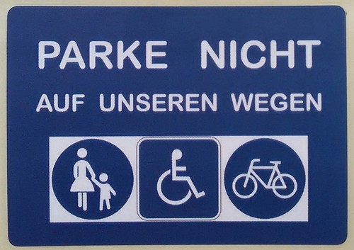 Falschparker geschenk - +,