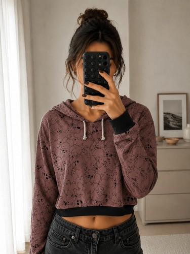 Cropped sweatshirt pulli - cropped, sweatshirt/pulli