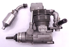MAGNUM XL 52 4 TAKT FLUGMOTOR MIT SCHALLDÄMPFER IN GUTEM SAUBEREN ZUSTAND VERPACKT