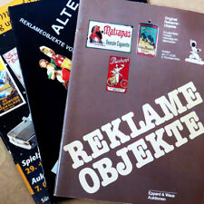 EPPARD & WAUE ~ ANTICO MONDO = Alte Reklame Auktionen 3 Kataloge 1992 1993 2000