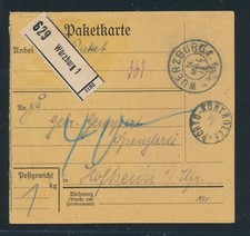 19469) Paketkarte 14.5.19 ab