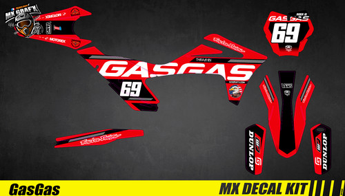 Grafx motorrad deko set - mx,