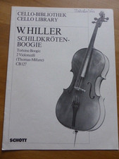 Noten Cello Bibliothek Wilfried Hiller Schildkröten-Boogie für 2 Violoncelli