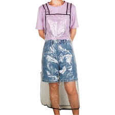 Transparente PVC Friseur Cape