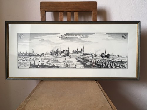 Berlin kupferstich hinter glas - hinter,