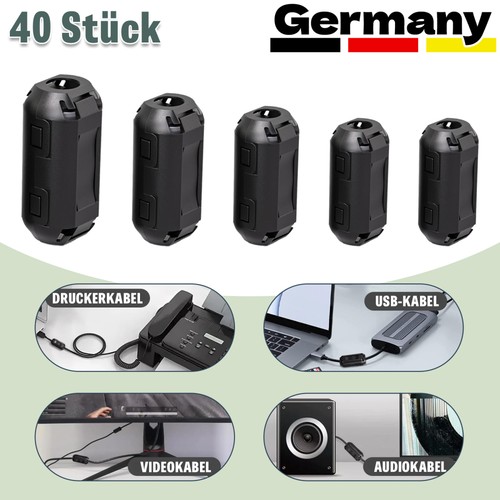 40xferritkern 13mm geteilt - 40xferritkern, 3,5-13mm